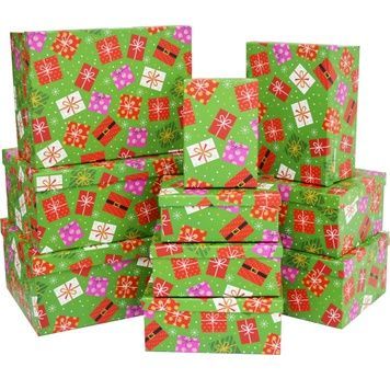 Geschenkbox aus Karton 14102503, 10er-Set