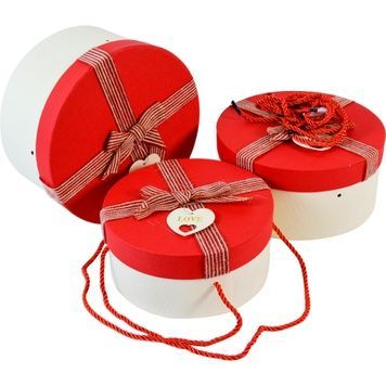 Geschenkbox aus Karton 21035338, 3er-Set