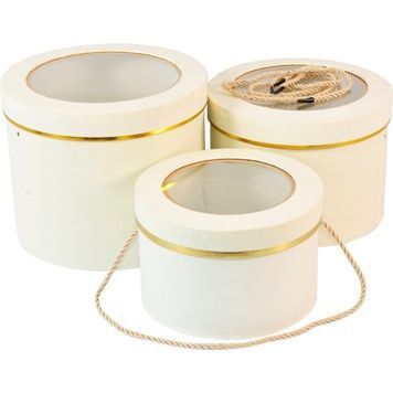 Geschenkbox aus Karton 21035559, 3er-Set