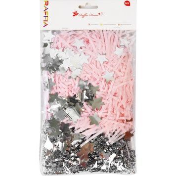 Dekorativer Papierf&uuml;ller mit Sternen 7904
