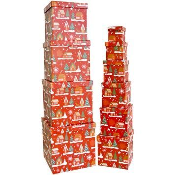 Dekorative Geschenkkartons 41102309, Set &agrave; 10 St&uuml;ck.