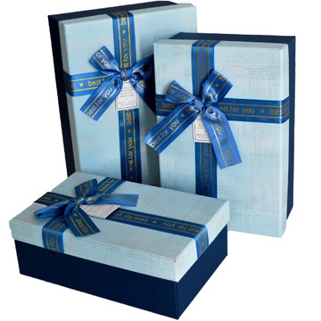 Geschenkbox aus Karton 11034705, 3er-Set