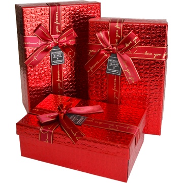 Geschenkbox aus Karton 11034903, 3er-Set