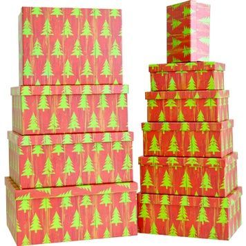 Dekorative Geschenkkartons 11102287, Set &agrave; 10 St&uuml;ck.