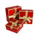 Decorative cardboard gift box 41039595, packing 3 pcs.