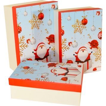 Dekorative Geschenkkartons 11033685, Set &agrave; 3 St&uuml;ck.