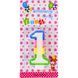 Candles on the cake "numbers" 77991