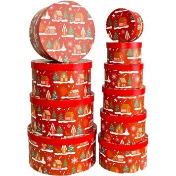 Dekorative Geschenkkartons 21102309, Set &agrave; 10 St&uuml;ck.