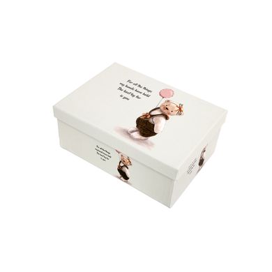 Decorative cardboard gift box 11102254, set 10pcs.